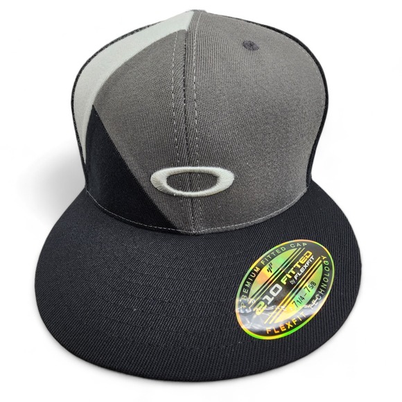 Oakley PRS 2.0 Golf Hat Adult Fitted L/XL (7-1/4‎ to 7-5/8) Black Cap NEW w/ Tag - Picture 1 of 16